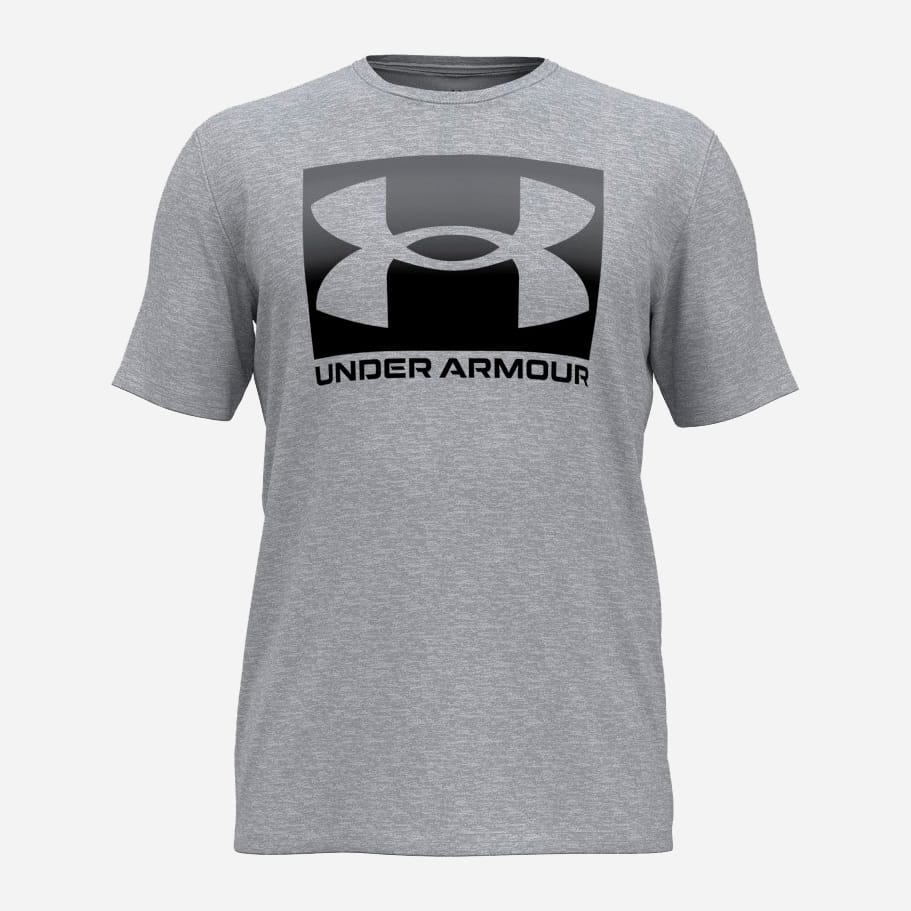 Акція на Футболка чоловіча Under Armour Ua M Boxed Sports Ss 1386793-011 S Сіра від Rozetka