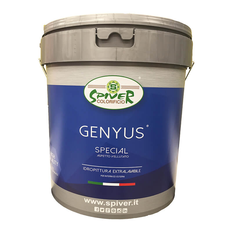 

Професійна фарба Spiver на водній основі Genyus Special Basa P 2.5 л