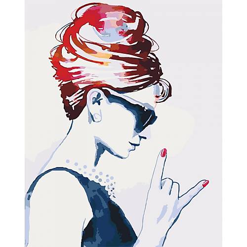 

Рисование по номерам "Rock baby" 40*50 см Идейка (КНО2689)