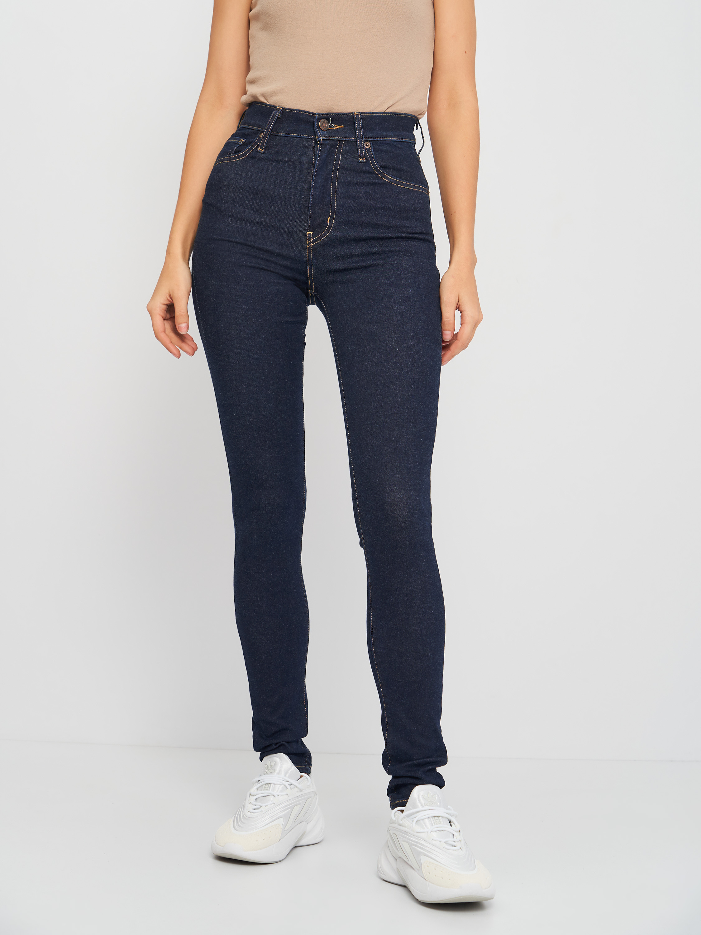 Акція на Джинси Skinny жіночі Levi's Navy Mile High 22791-0027 W23L32 Сині від Rozetka