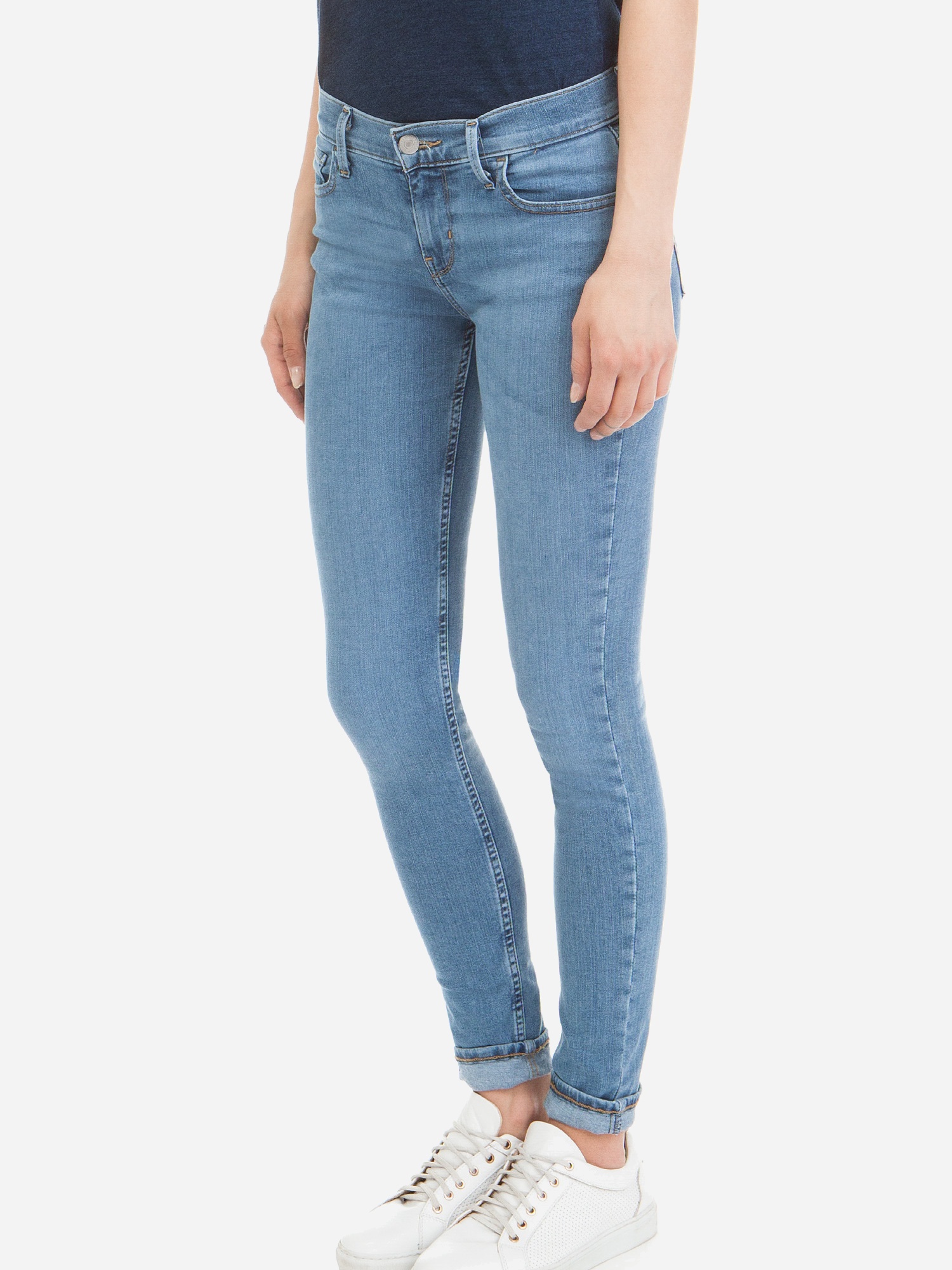 Акція на Джинси Skinny жіночі Levi's 710 Super Skinny 17780-0036 W25L32 Сині від Rozetka