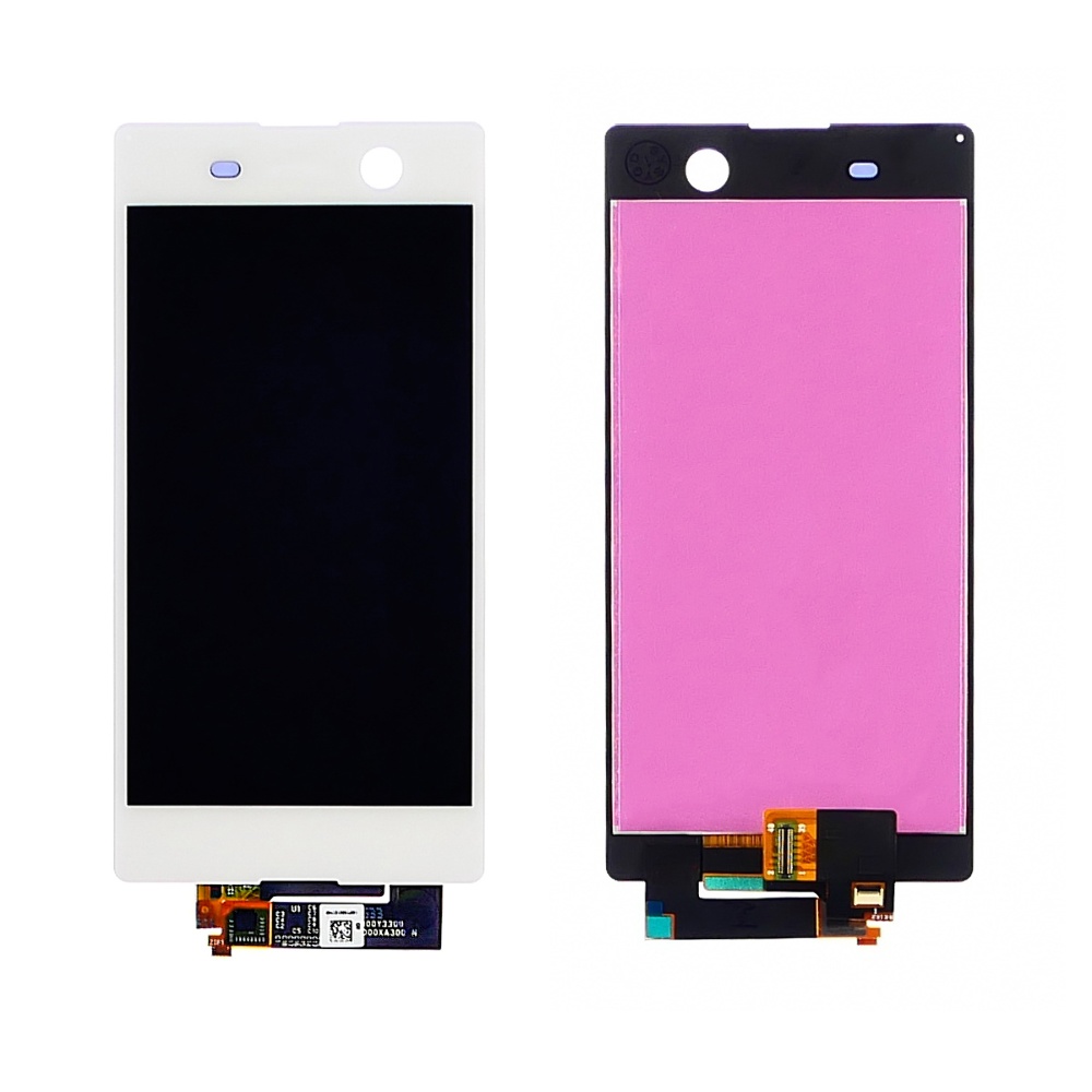 

Дисплей для Sony E5603 Xperia M5 Dual Sim/ E5606/ E5633 с белым тачскрином