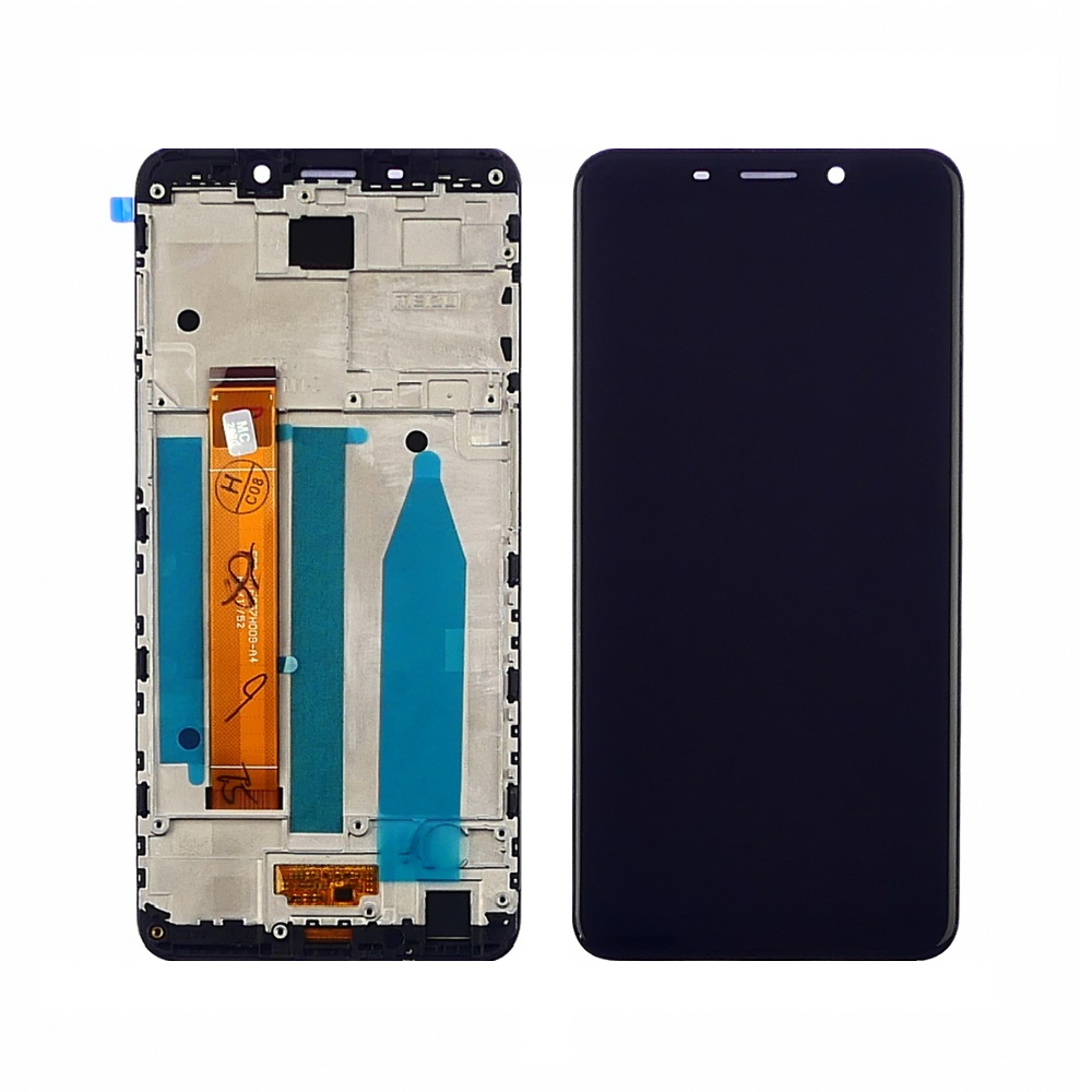 

Дисплей для Meizu M6s с чёрным тачскрином и корпусной рамкой