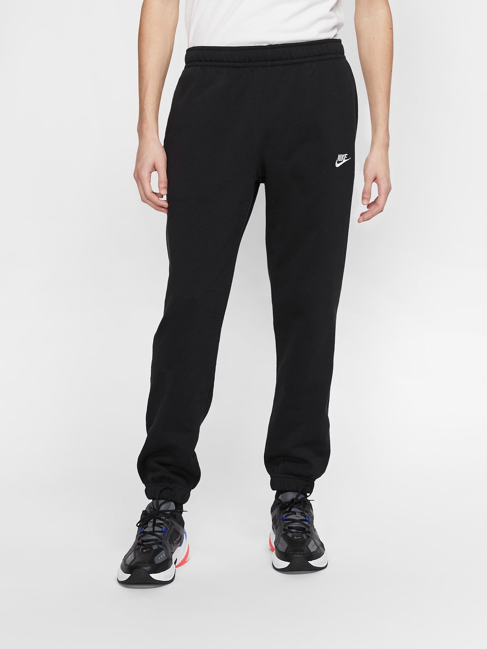 Акція на Спортивні штани чоловічі Nike M Nsw Club Pant Cf Bb BV2737-010 3XL Чорні від Rozetka