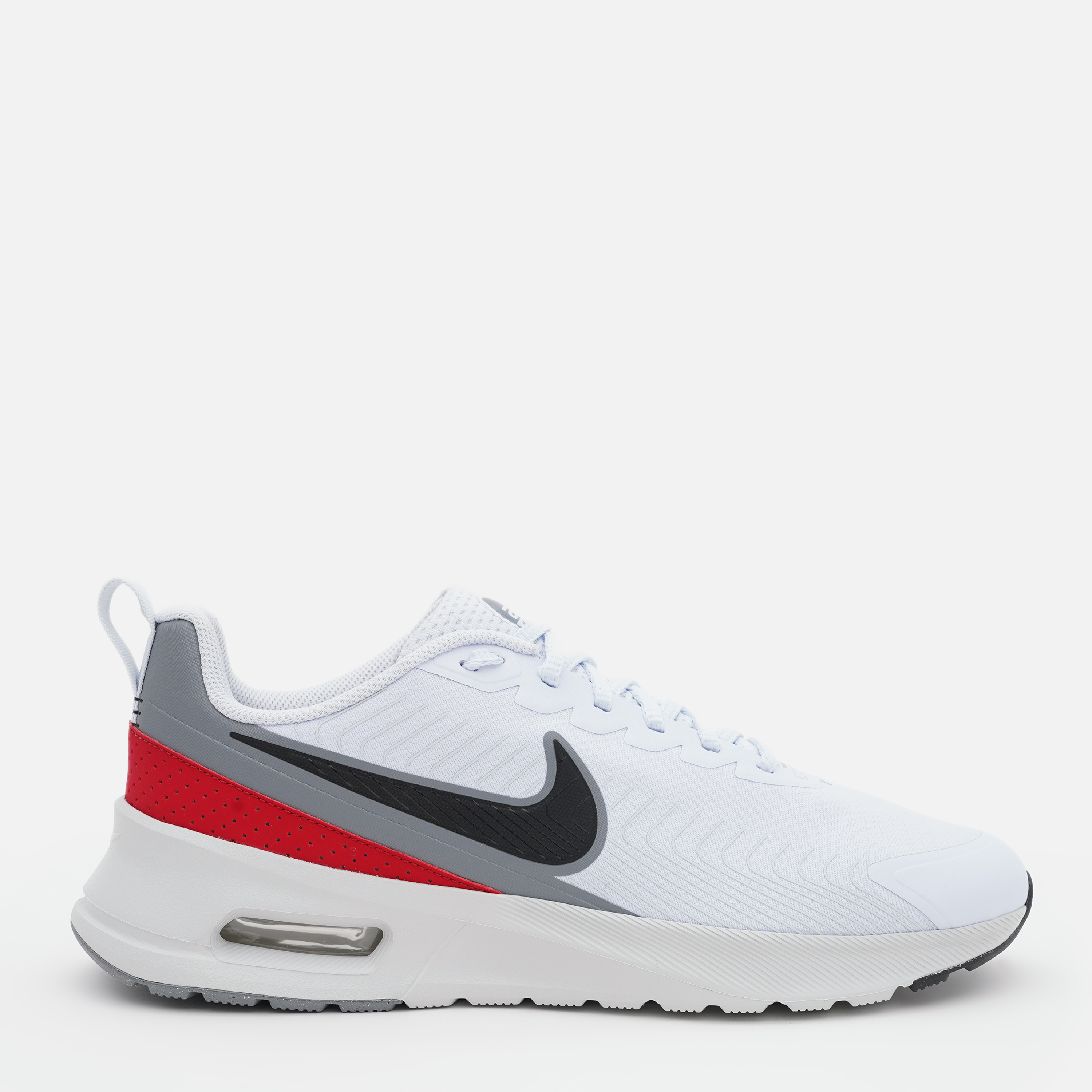 Акція на Чоловічі кросівки Nike Air Max Nuaxis FD4329-002 44.5 (10.5US) 28.5 см Світло-сірі від Rozetka