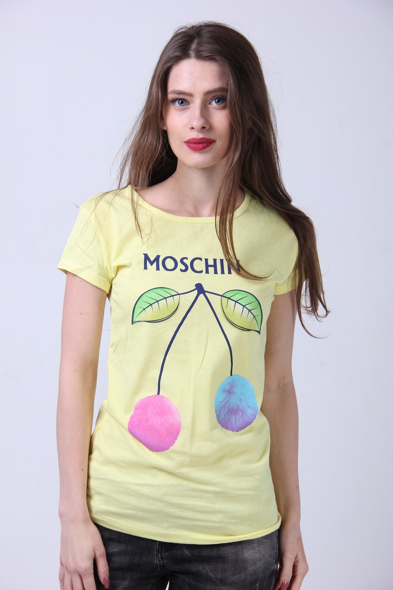 

Футболка женская Poncik 227 moschin (Желтый, Футболка женская Poncik 227 moschin (Желтый L)