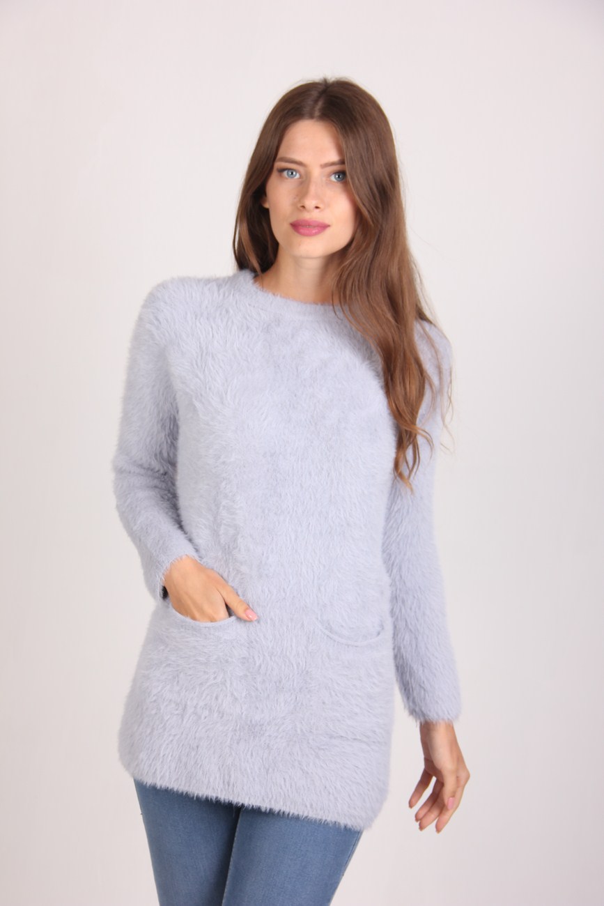 

Туника женская LadiesFashion 17125 травка (Серый M/L)