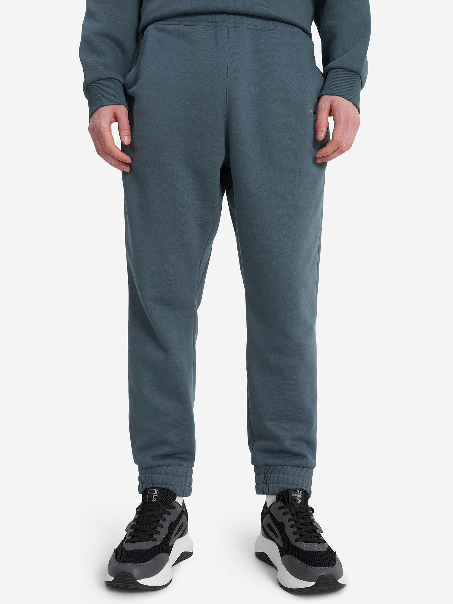 Акція на Спортивні штани чоловічі Fila Men's trousers 129403-Z3 52-54 Сапфірові від Rozetka