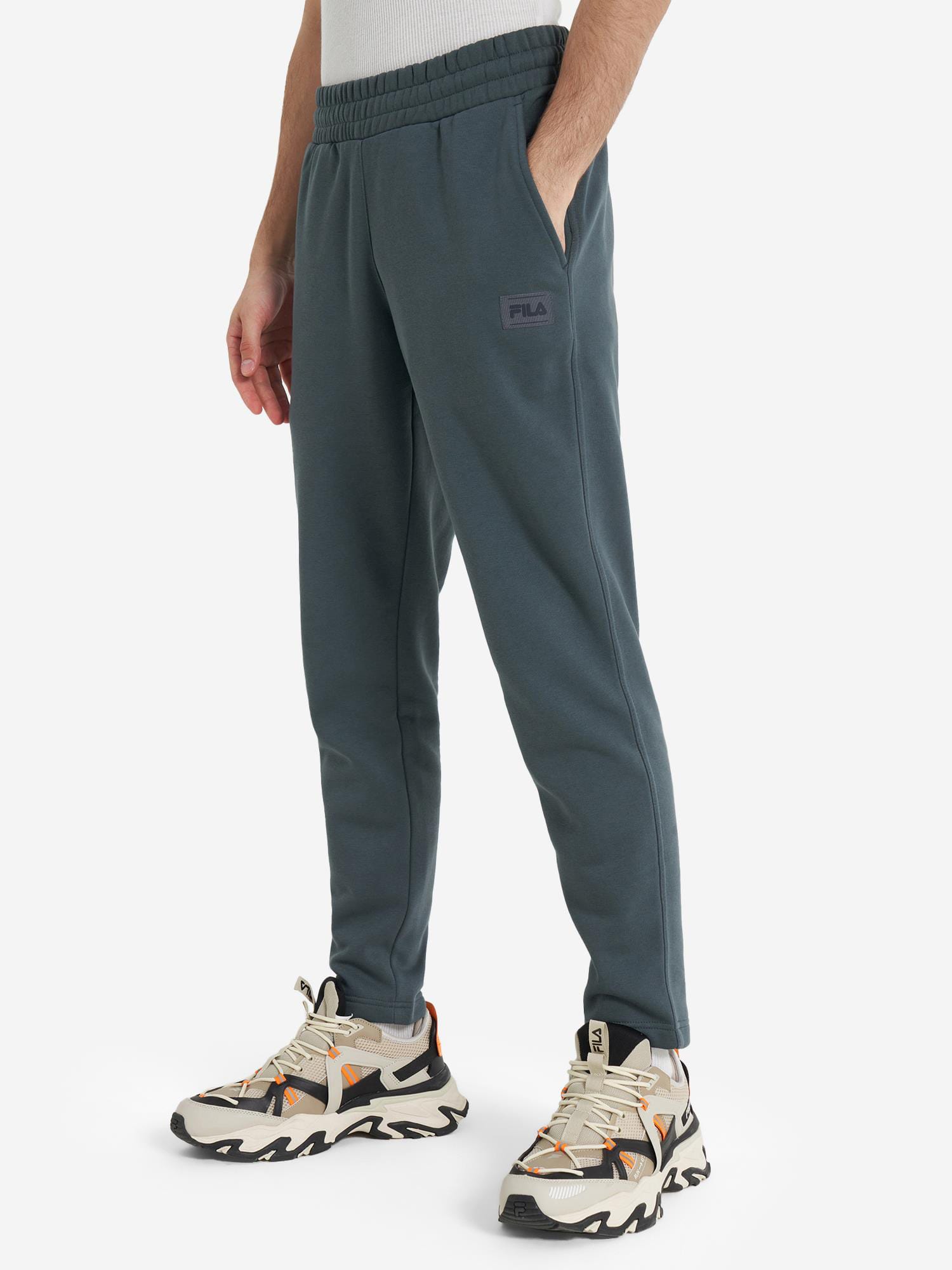 Акція на Спортивні штани чоловічі Fila Men's trousers 129890-Z3 48 Сапфірові від Rozetka