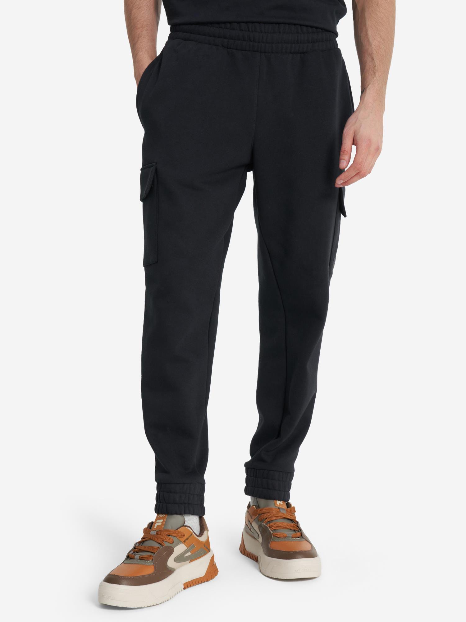 Акція на Спортивні штани чоловічі Fila Men's trousers 129891-99 48-50 Чорні від Rozetka