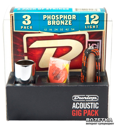 

Набор аксессуаров Dunlop GA24 Acoustic Gig Pack