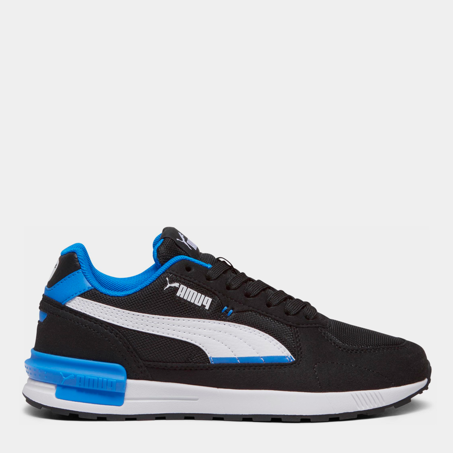 Акція на Підліткові кросівки для хлопчика Puma Graviton Jr 38198724 36 Black-White-Racing Blue від Rozetka