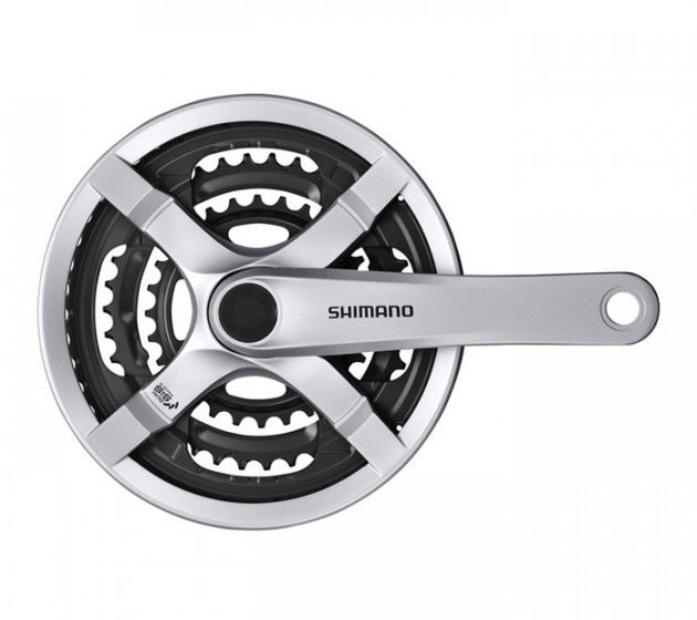

Шатуны Shimano Tourney FC-TY501 170мм 42X34X24.