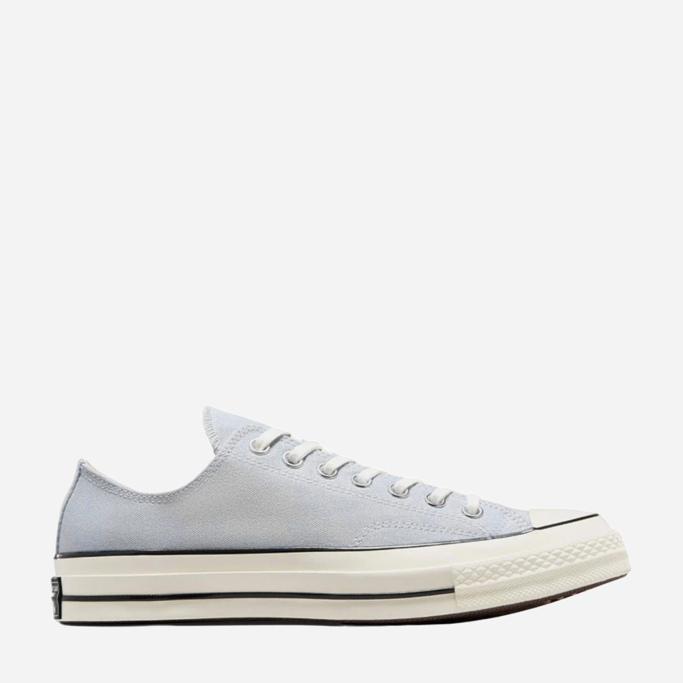 Акція на Жіночі кеди низькі Converse Chuck 70 Vintage Canvas A06522C 37.5 Блакитні від Rozetka