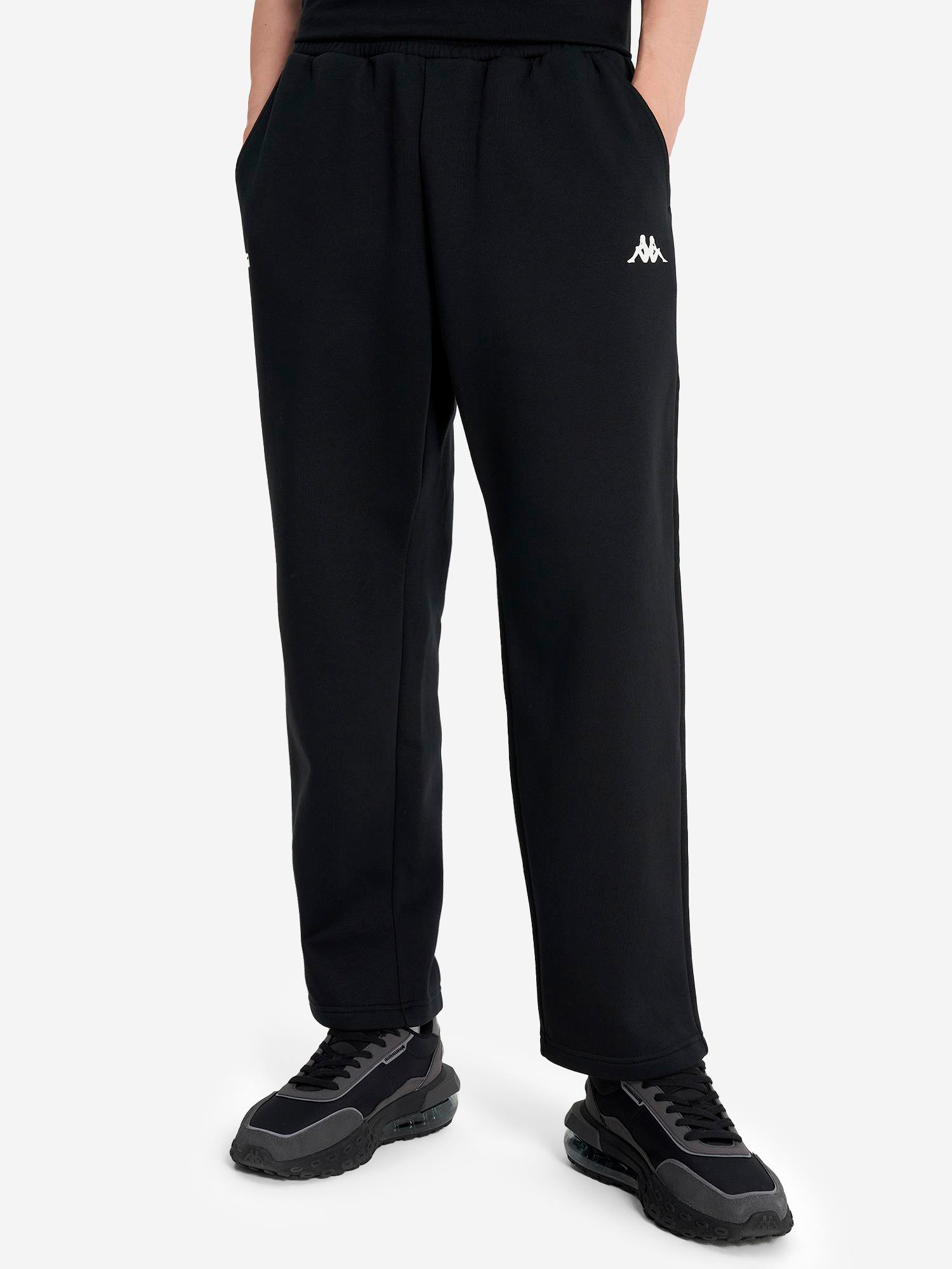 Акція на Спортивні штани чоловічі Kappa Men's trousers 130330-99 44-46 Чорні від Rozetka