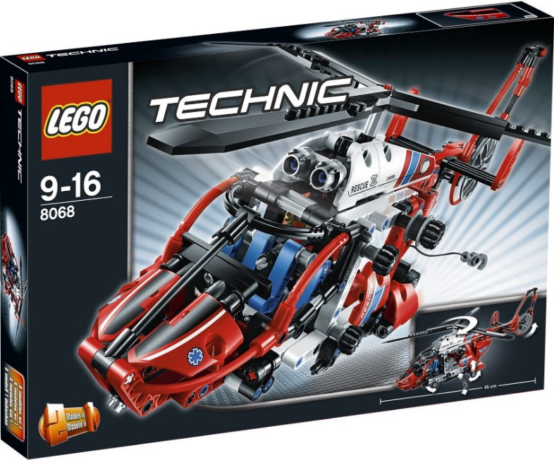 

Lego Technic Спасательный вертолет 8068