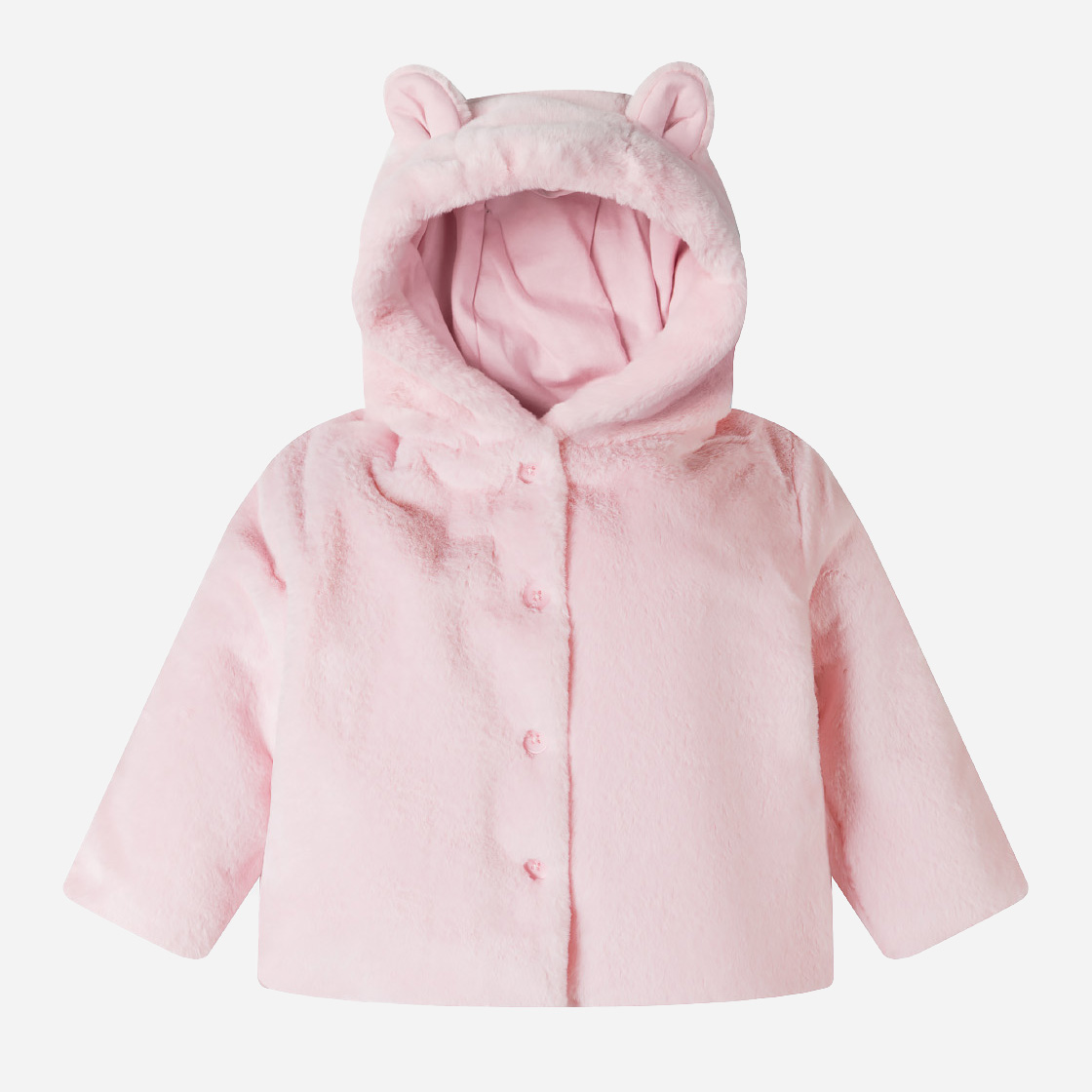 Акція на Дитяча демісезонна куртка для дівчинки Minoti 21babyfur8 41015KID 80-86 см Рожева від Rozetka