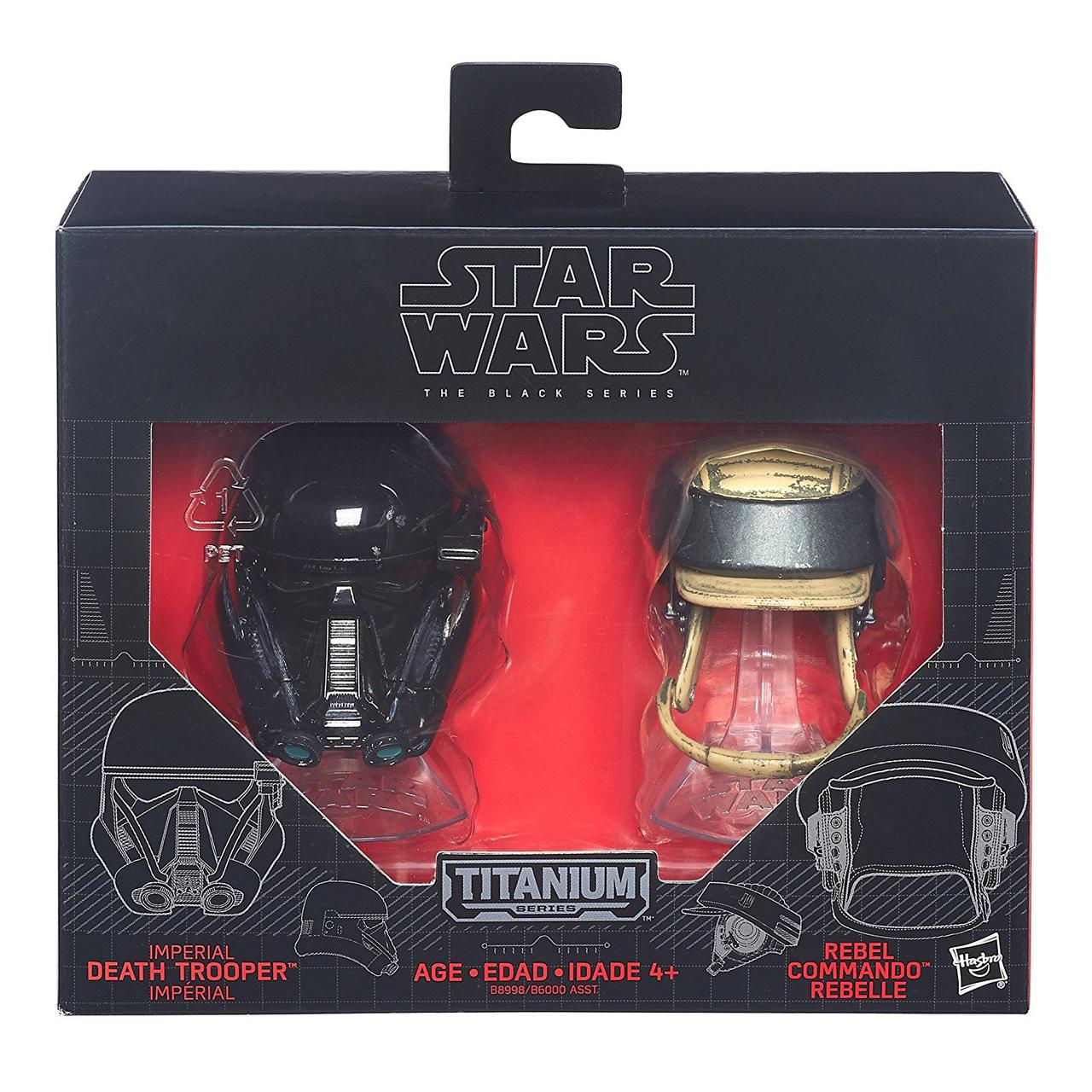 

Мини-шлемы имперского солдата-смертника и повстанца Звездные войны - Star Wars, Black Series, Hasbro - 143308