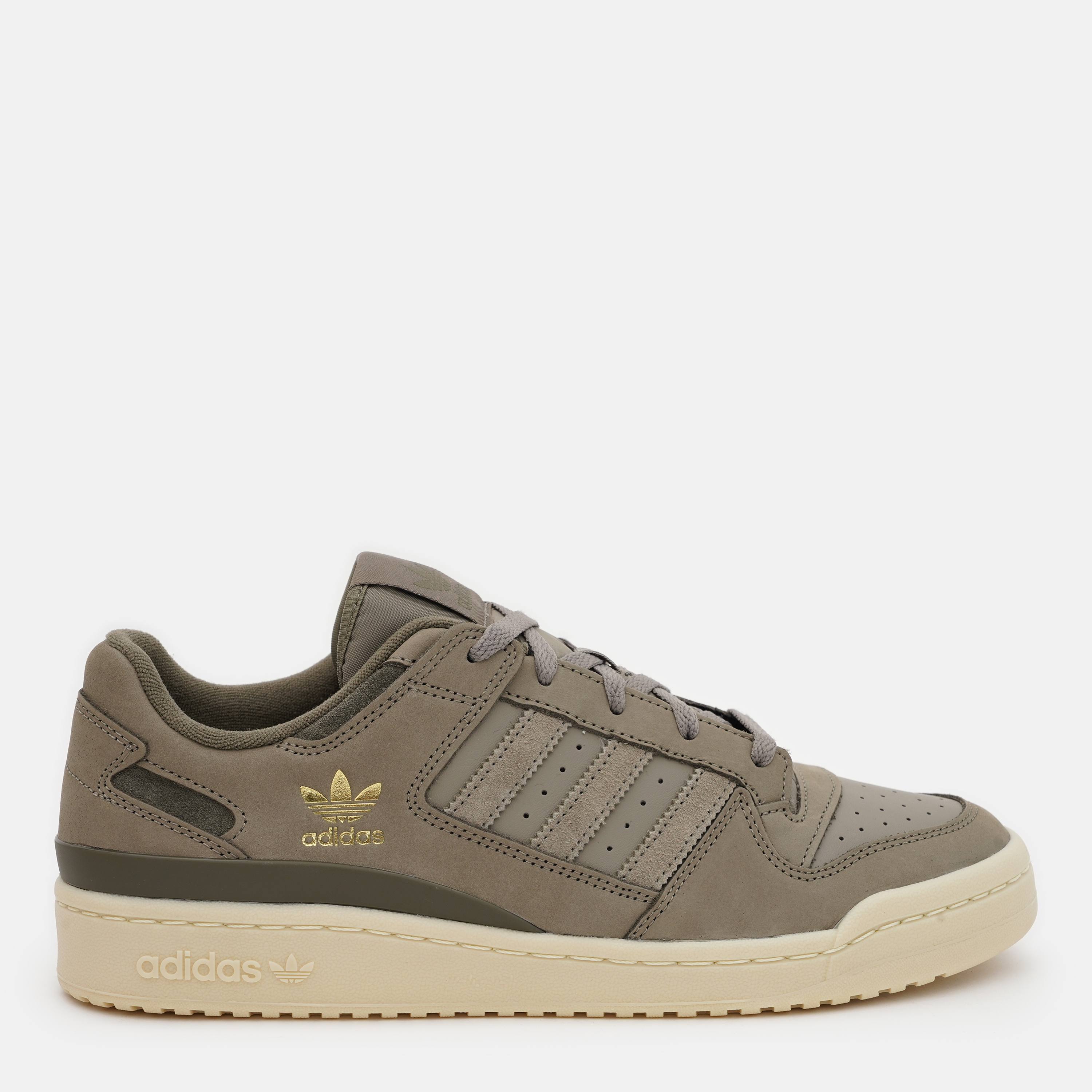 Акція на Чоловічі кеди низькі Adidas Forum Low Cl IH7827 40.5 (7UK) 25.5 см Clay/Clay/Olistr від Rozetka