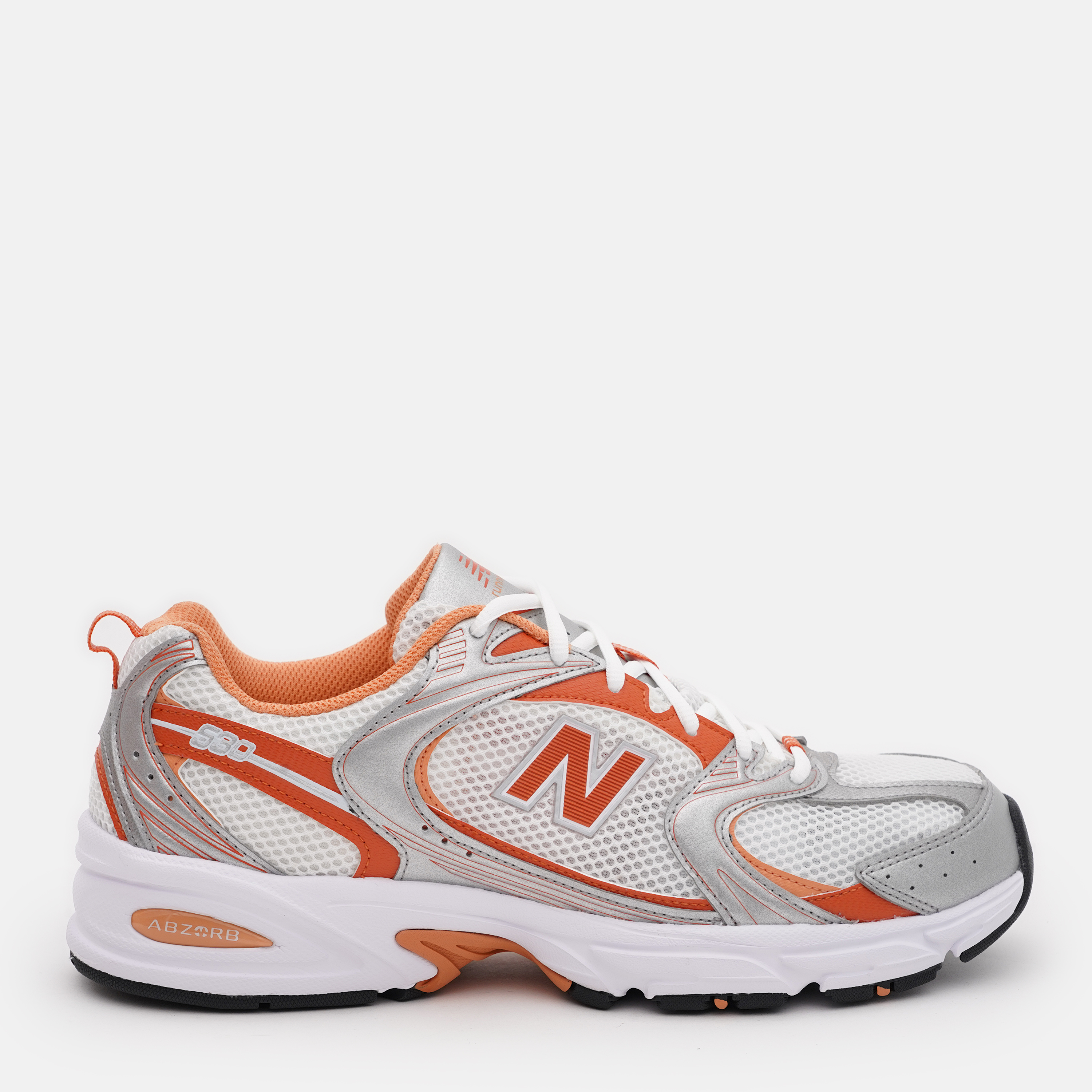 Акція на Чоловічі кросівки New Balance 530 MR530ADC 42 (8.5US) 26.5 см Сріблястий/Помаранчевий від Rozetka