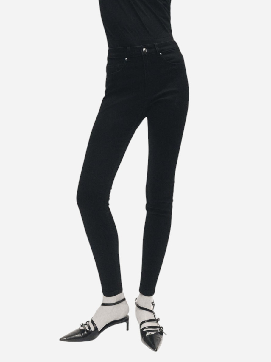 Акція на Джинси Skinny жіночі H&M XAZ418836YFOJ 36 Чорні від Rozetka