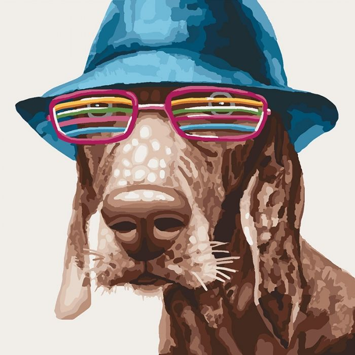 

Картина по номерам "Стиляга" ★★★