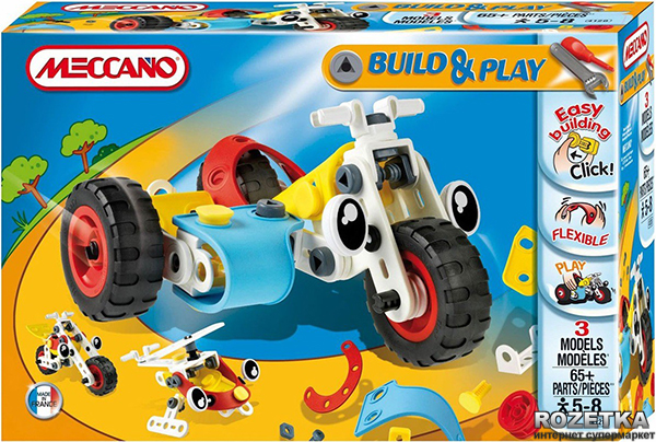 Meccano build store & play