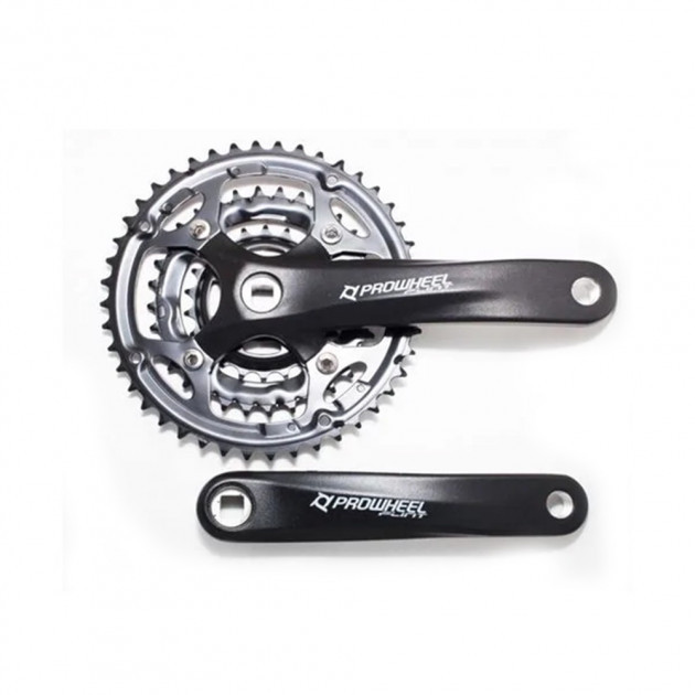 

Велосипедный шатун Prowheel 28/38/48 (YP-001 )