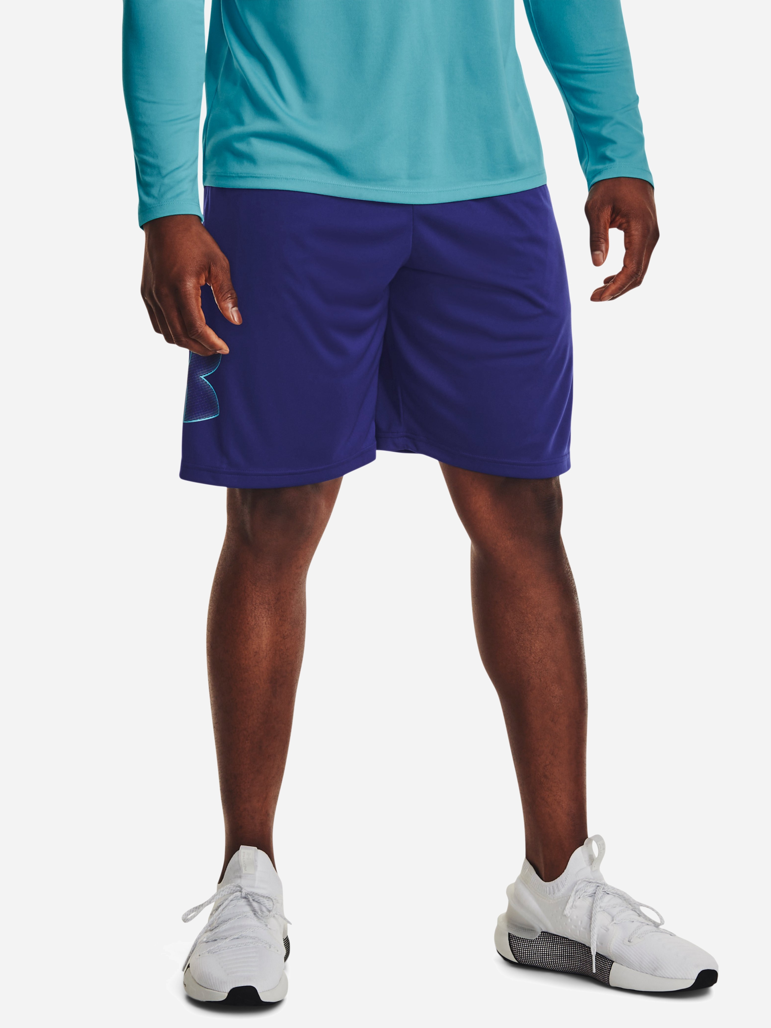 Акція на Спортивні шорти Under Armour Tech Graphic Short-blu 1306443-468 M від Rozetka