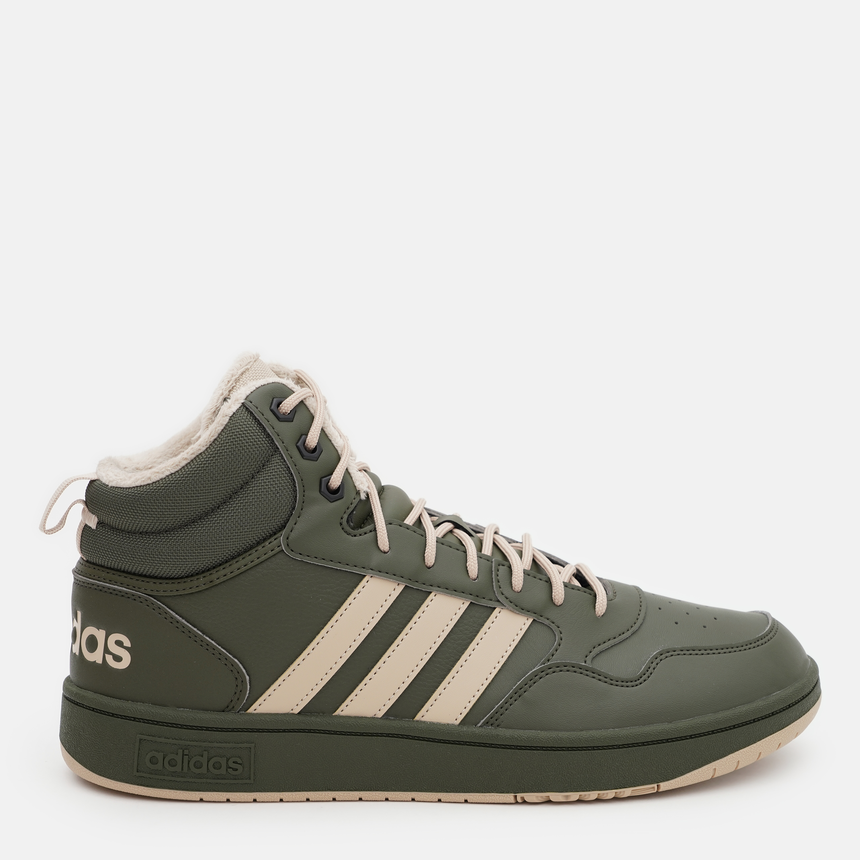 Акція на Чоловічі зимові черевики Adidas Hoops 3.0 Mid Wtr IH0163 42.5 (8.5UK) 27 см Nightcarg/Clabro/Cbl від Rozetka