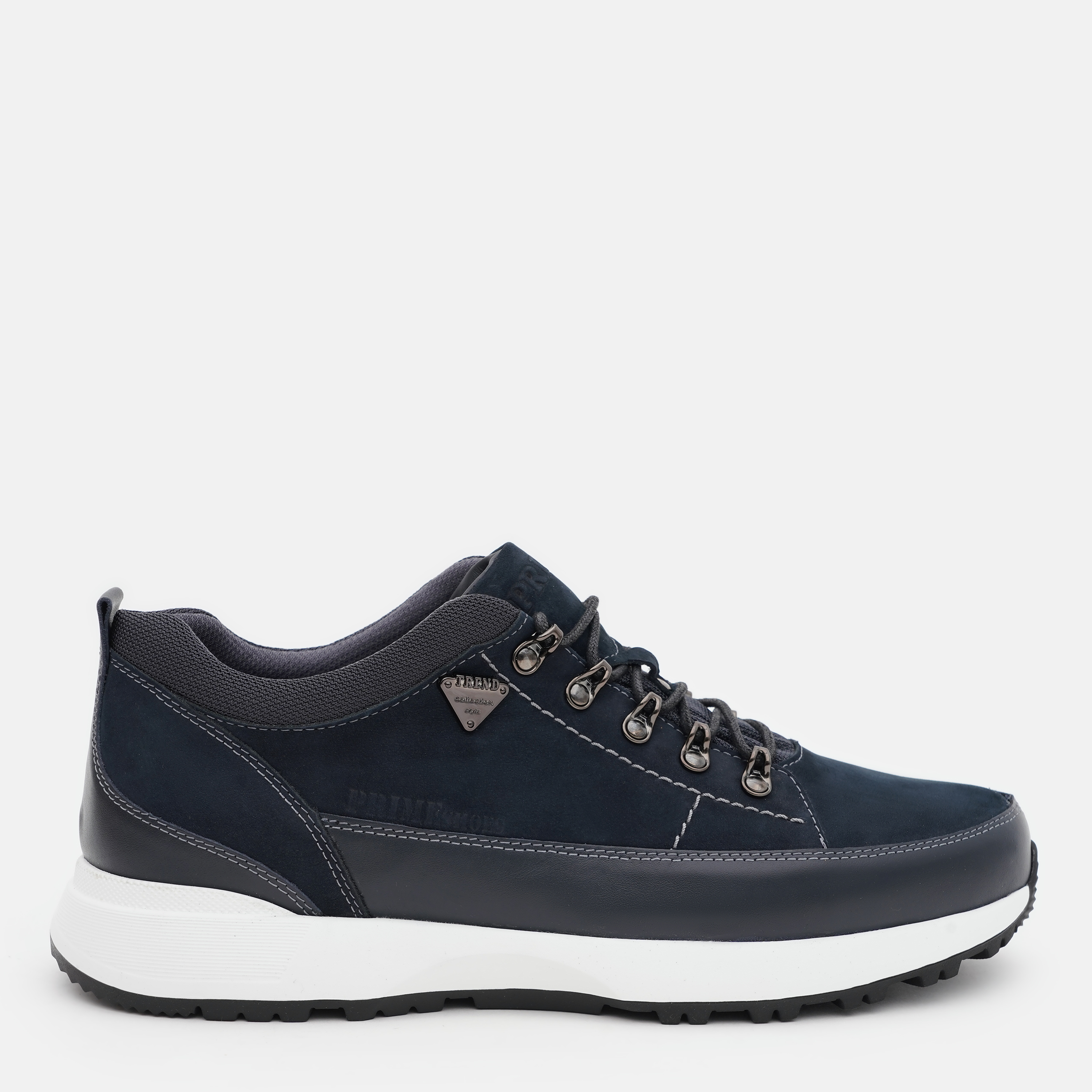 Акція на Чоловічі кросівки Prime Shoes 766 Blue Nubuck 12-766-70241 42 28 см Blue від Rozetka