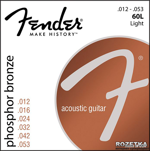 

Fender 60L Phosphor Bronze (12-53) (073-0060-403)