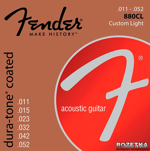 

Fender 880CL 80/20 Coated (11-52) (073-0880-003)
