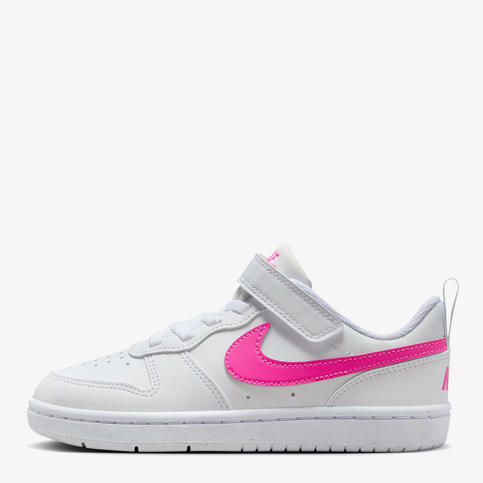 Акція на Дитячі кеди для дівчинки Nike Court Borough Low Recraft (Ps) DV5457-113 32 (1Y) Білі від Rozetka