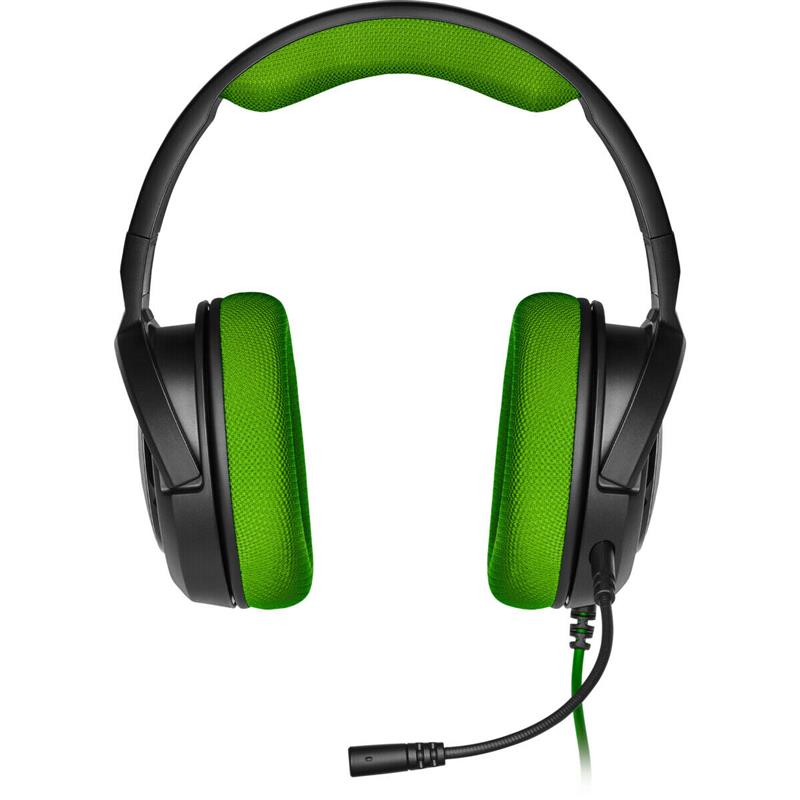 

Игровые наушники Corsair HS35 Green
