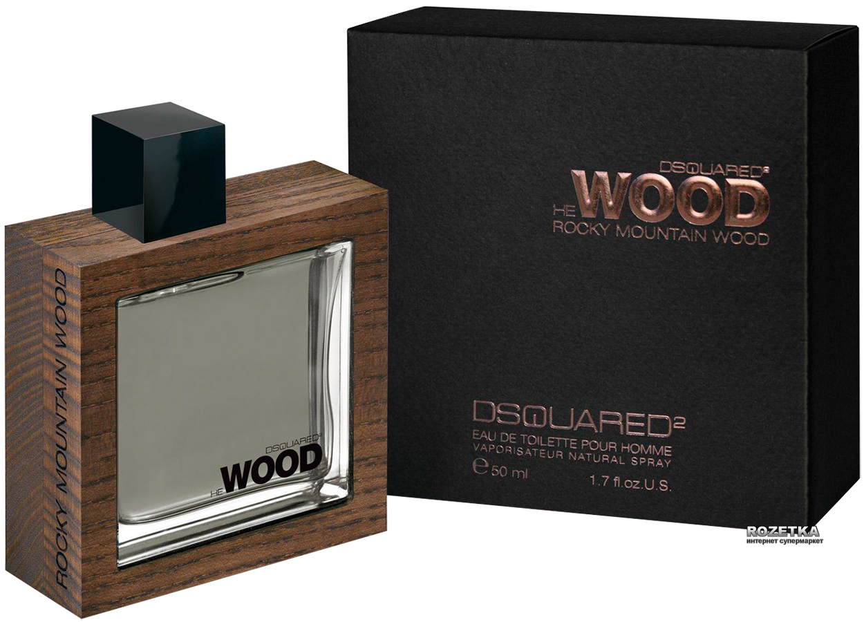 Туалетная вода для мужчин Dsquared2 He Wood Rocky Mountain Wood 50 мл ...