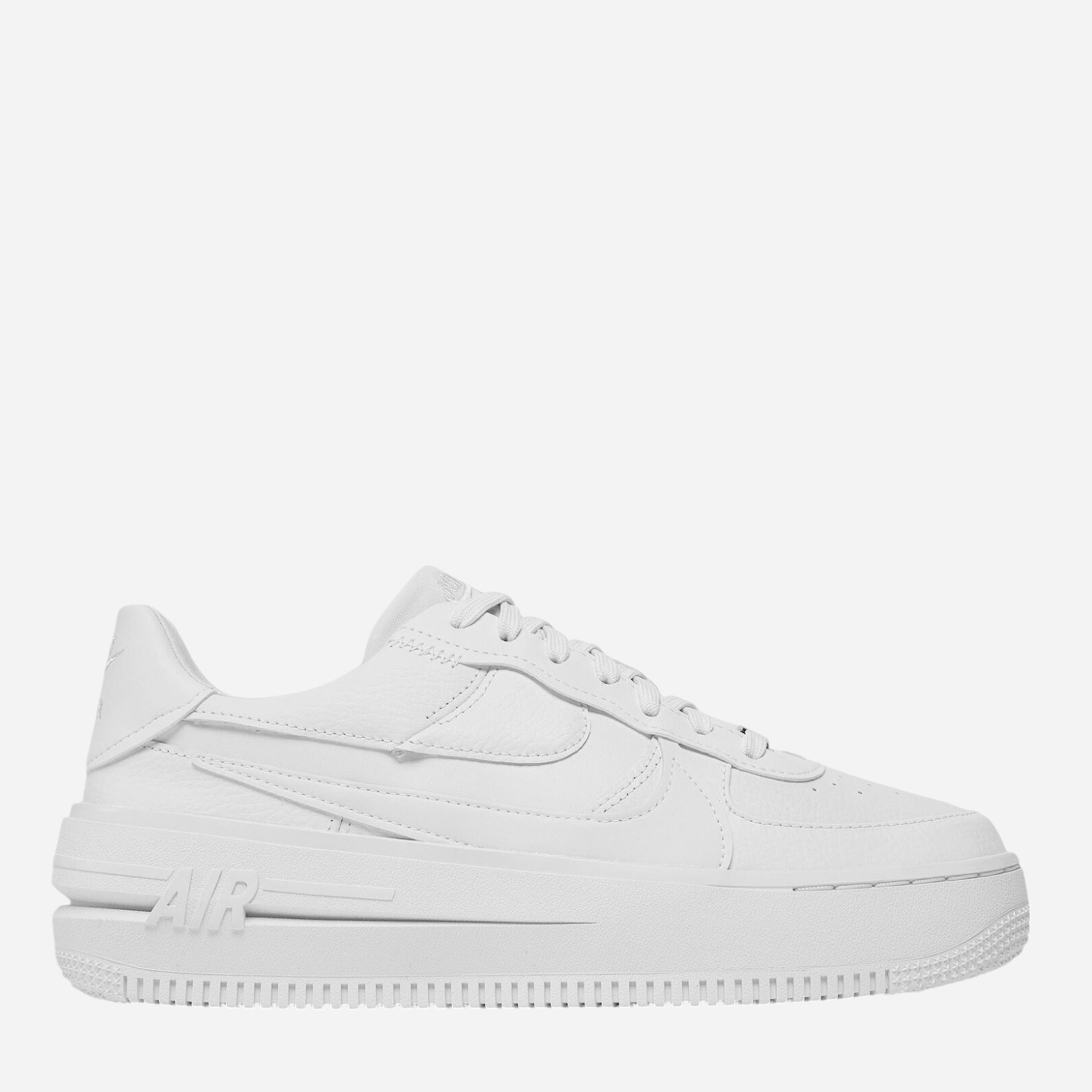 Акція на Жіночі кеди низькі Nike Air Force 1 PLT.AF.ORM DJ9946-100 37.5 (6.5US) 23.5 см Білі від Rozetka