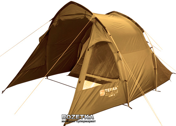 

Палатка Terra Incognita Camp 4 Песочная (4823081503378)