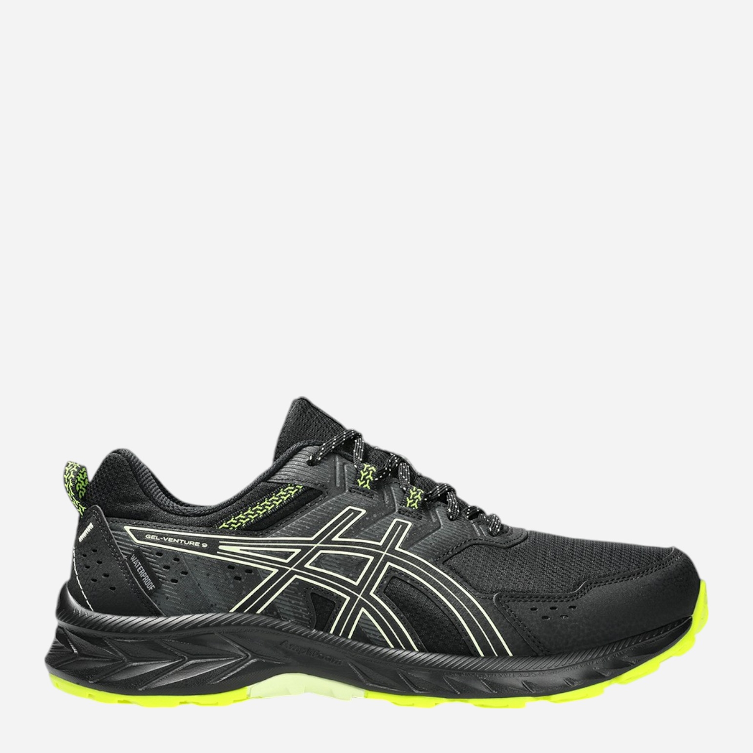 Акція на Чоловічі кросівки для бігу ASICS Gel-Venture 1011B705-003 41.5 (8US) 26 см Чорний/Світло-зелений від Rozetka