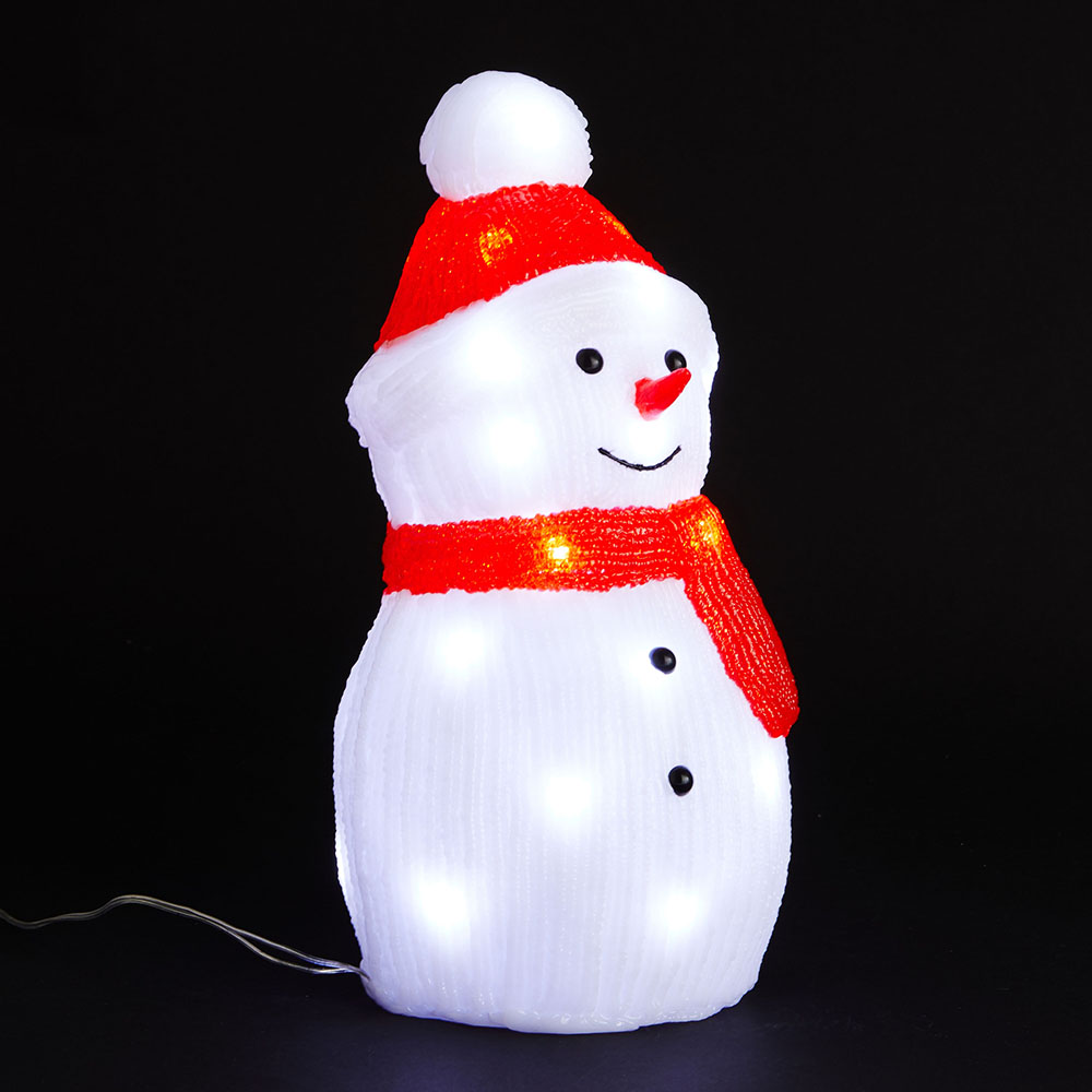 

Фигурка декоративная Actuel Снеговик 30 LED, 30 см