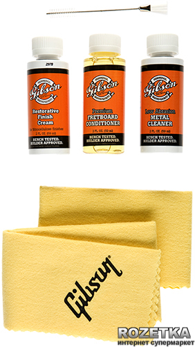

Средство по уходу Gibson Vintage Reissue Guitar Restoration Kit (AIGG-RK1)