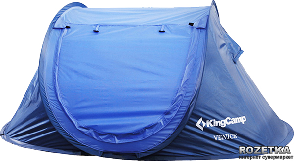 Акція на Палатка KingCamp Venice Blue (KT3071 Blue) від Rozetka UA