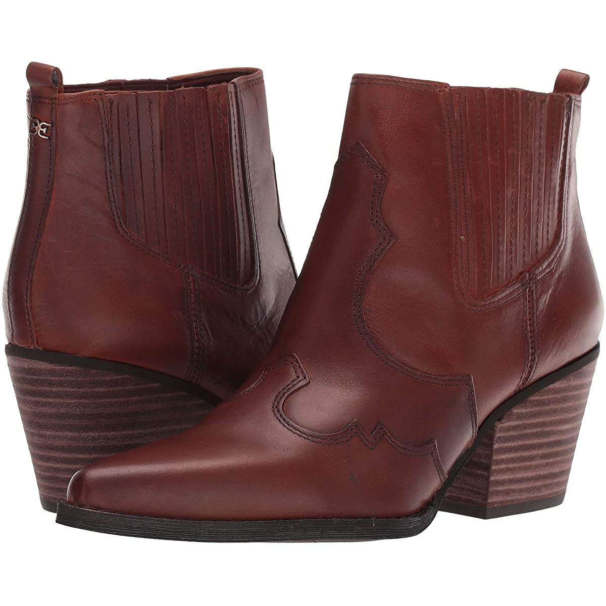 

Ботильоны женские Sam Edelman Winona Коричневый размер 35.5