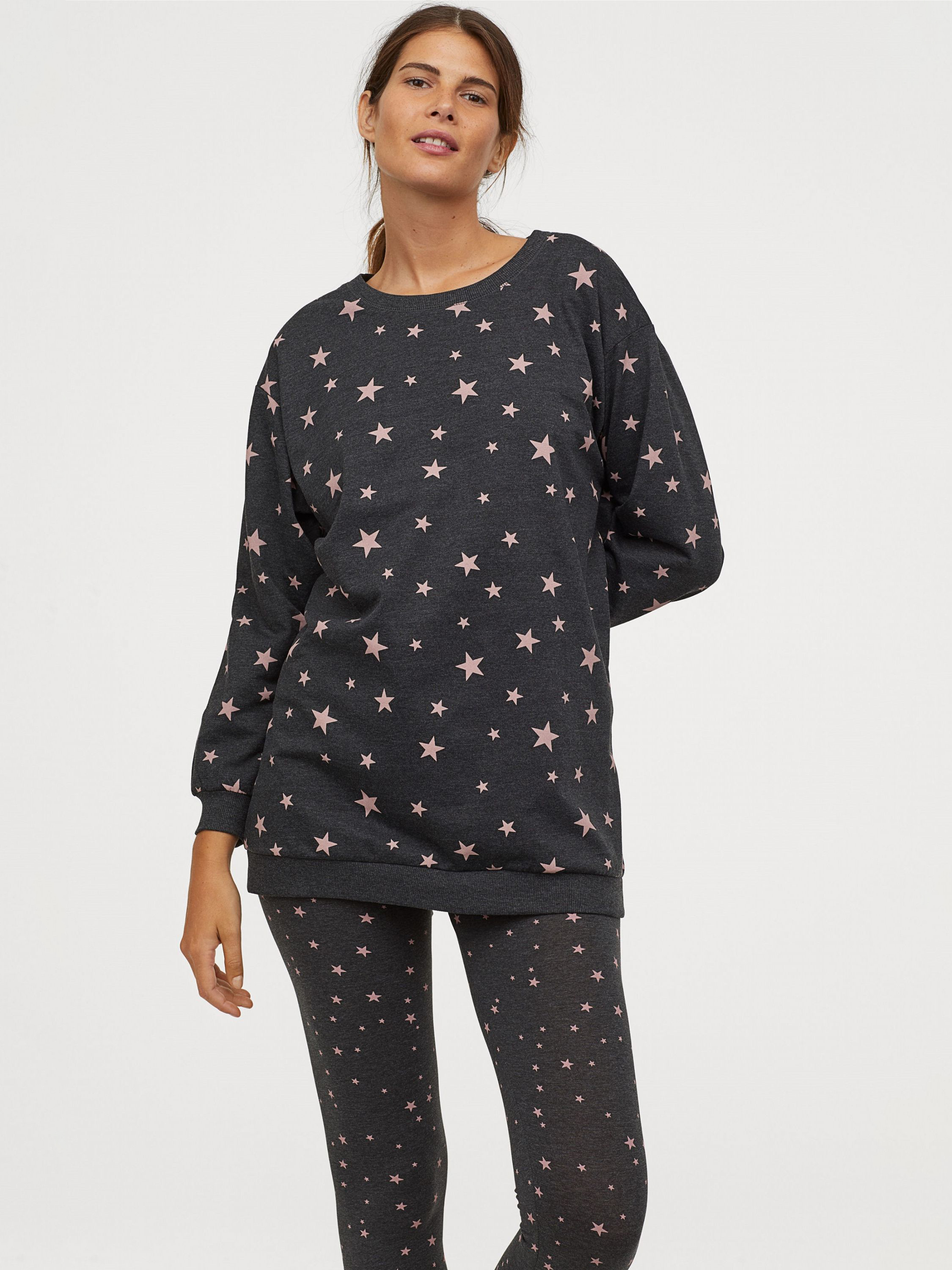 

Пижамный свитшот H&M 0769814-0 XS Серый