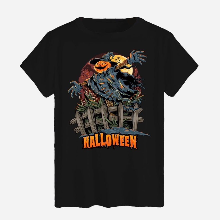 Акція на Футболка бавовняна довга чоловіча Likey Halloween M150-2318 XS Чорна від Rozetka