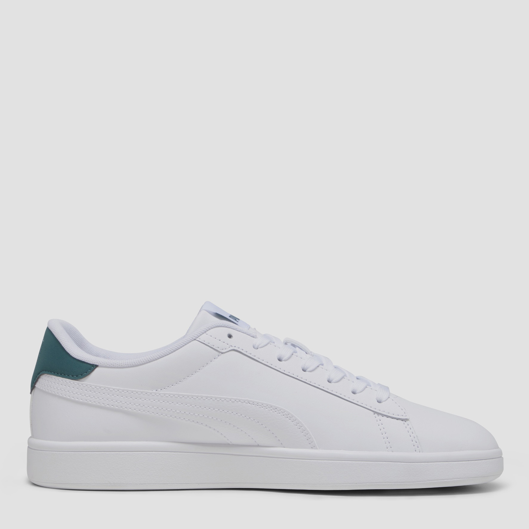 Акція на Жіночі кеди низькі Puma Smash 3.0 L 39098714 38 (5UK) 24 см Puma White-Malachite-Puma Gold від Rozetka