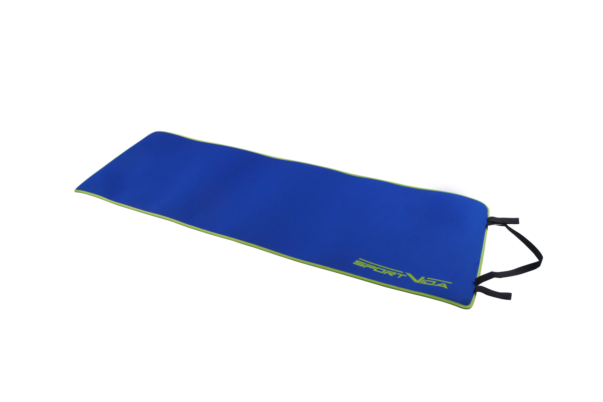 

Коврик (мат) для йоги и фитнеса SportVida Neopren 6 мм Original SV-HK0038 Blue