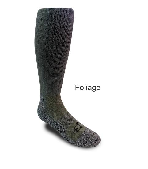 

Рейдовые носки антибактериальные Covert Threads Military Boot Socks - Rock Infiltrator Large, Фолиадж