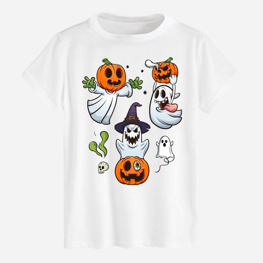 Акція на Футболка бавовняна довга чоловіча Likey Halloween M150-2306 3XL Біла від Rozetka