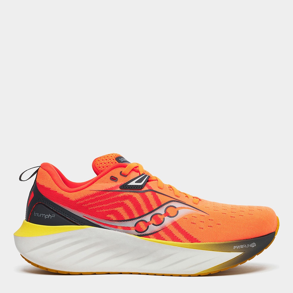 Акція на Чоловічі кросівки для бігу Saucony Triumph 22 S20964-215 40 (7US) 25 см Оранжеві від Rozetka